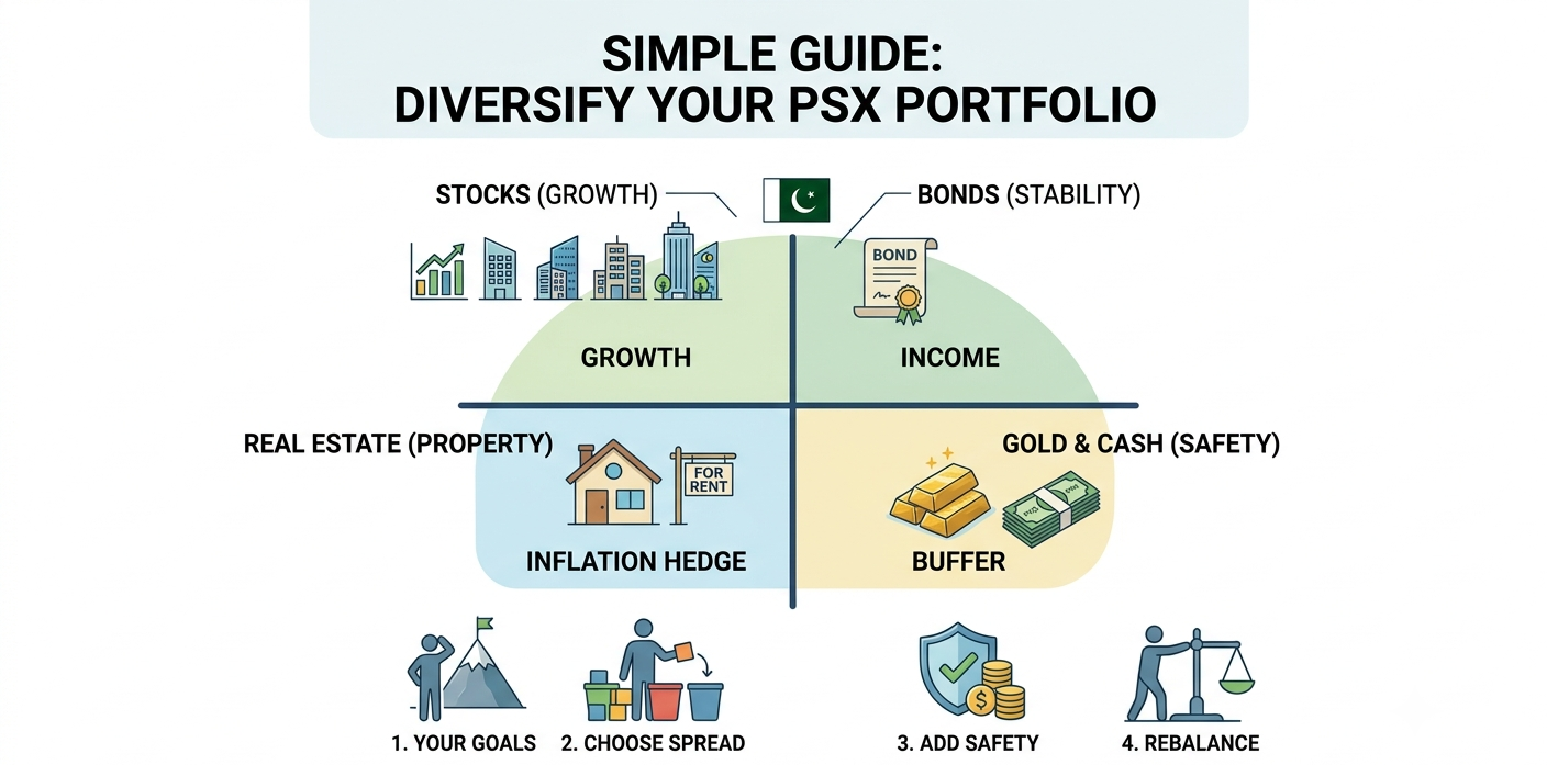 Build a diversified portfolio